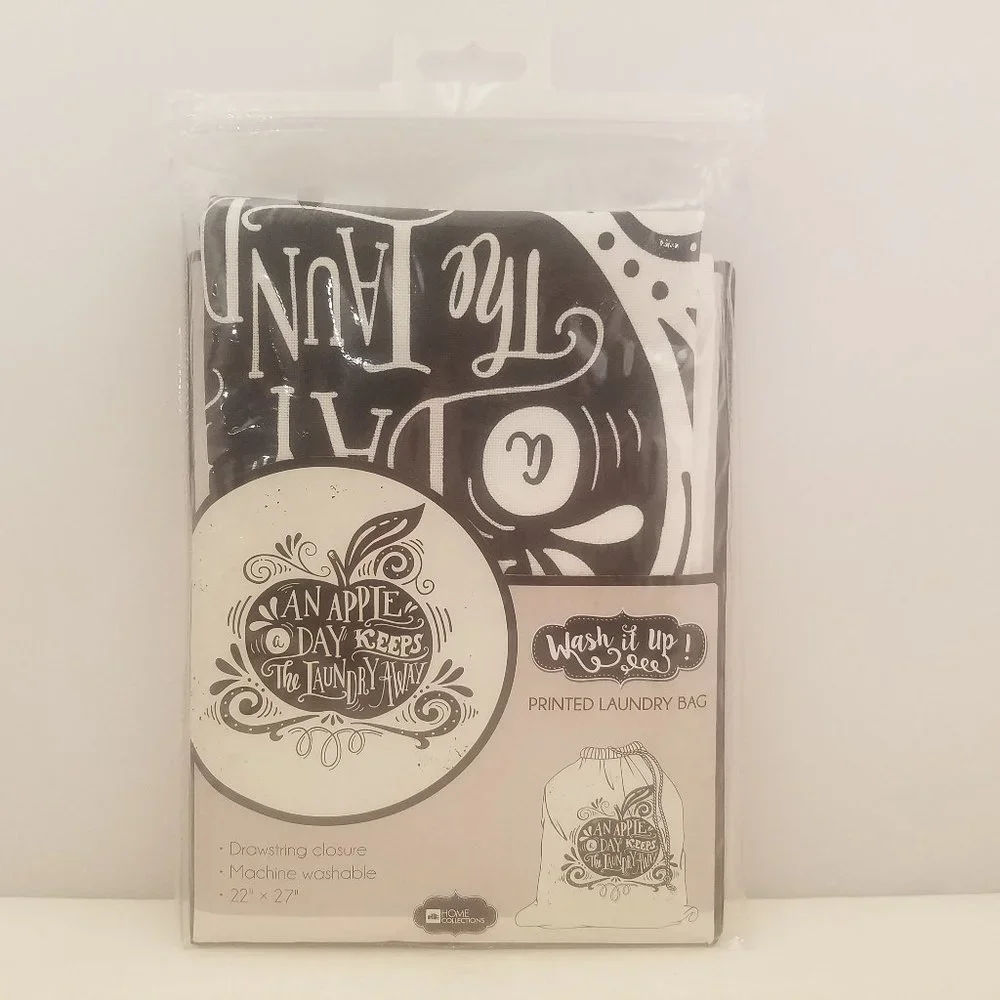 Home Collections Wash It Up! Printed Laundry Bag 22